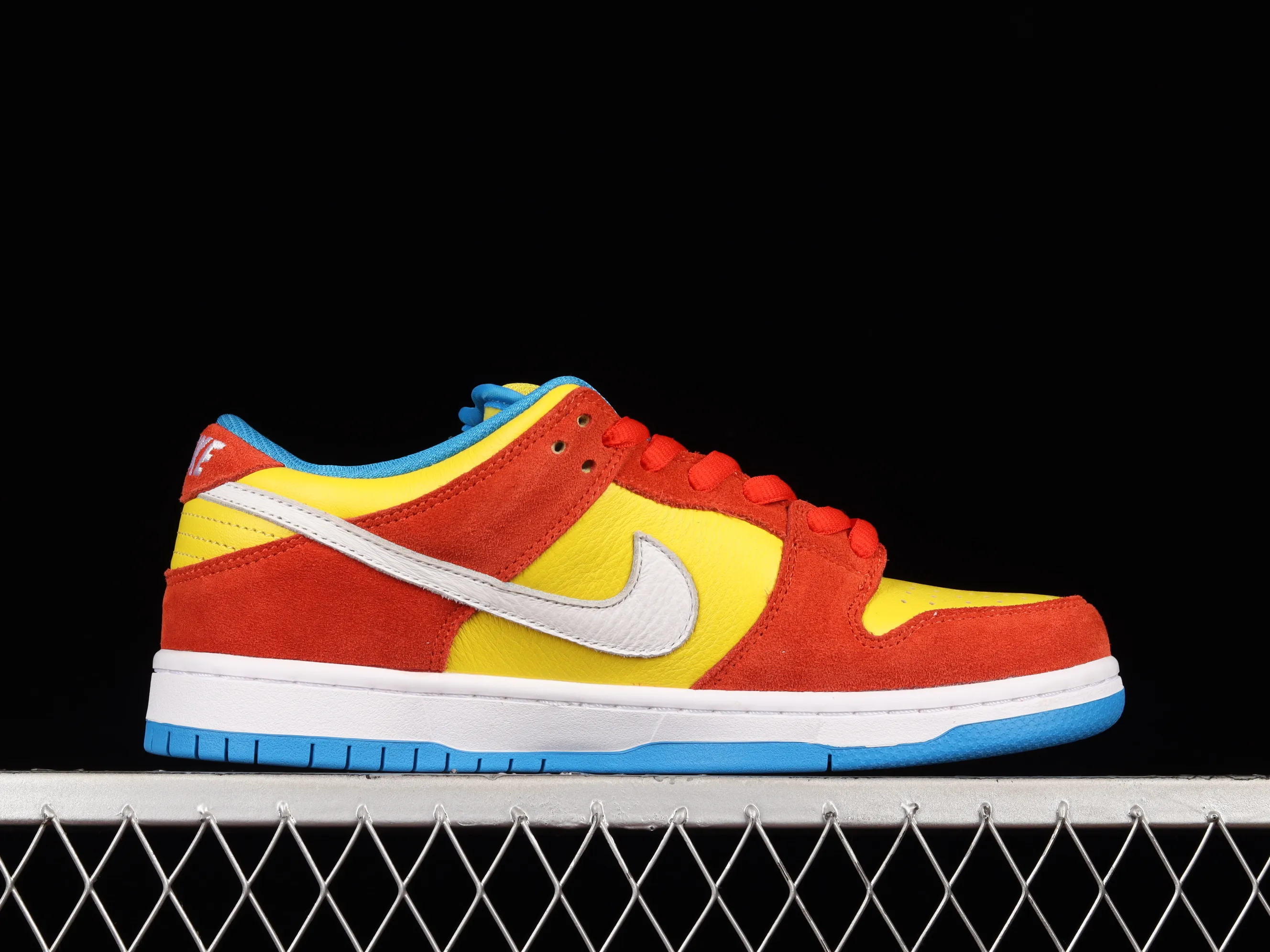 All categories Nk SB Dunk series Nk SB Dunk Low low-top sneakers J version Nk SB Dunk Low Pro "Bart Simpson" yellow orange Simpson SB low-top sports and leisure sneakers BQ6817-602